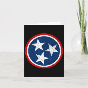 Tarjeta Tennessee Volunteer State - Tristar Fla angustiado