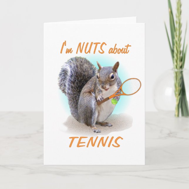 Tarjeta Tennis Nut (Anverso)