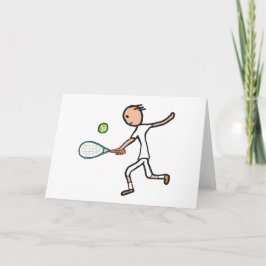 Tarjeta Tennis Player
