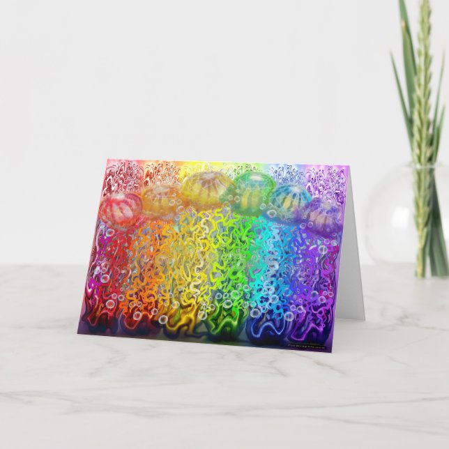 Tarjeta Tentáculos del arco iris (Anverso)