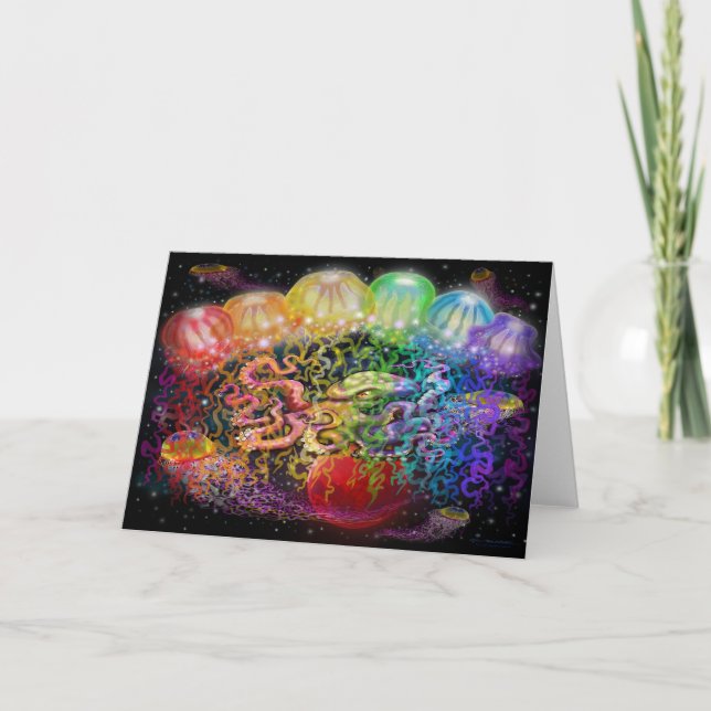 Tarjeta Tentáculos espaciales (Anverso)