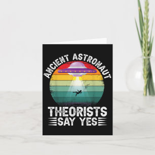 Tarjeta Teóricos astronautas antiguos dicen sí teórico ali