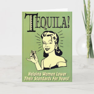 Tarjeta Tequila