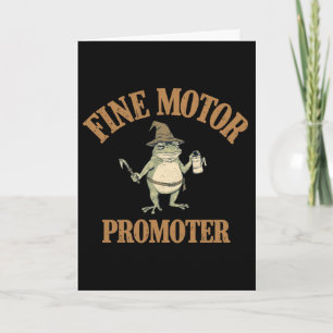 Tarjeta Terapeuta Ocupacional Promotor del Motor Fino Dive