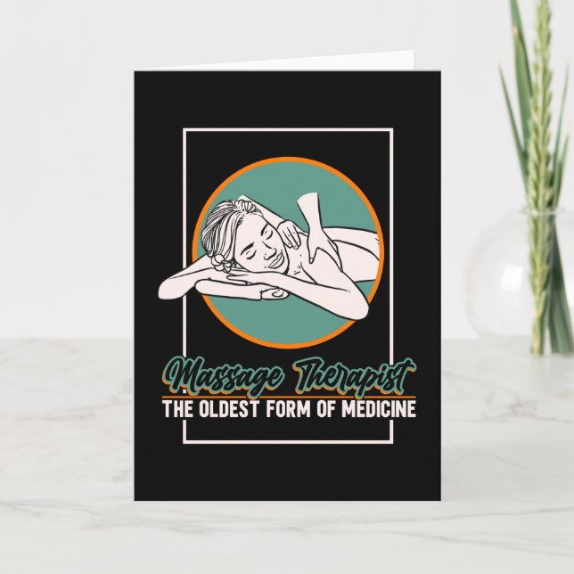 Tarjeta Terapia de Masaje (Anverso)