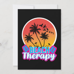 Tarjeta Terapia de playa