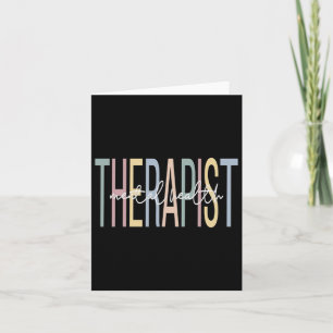 Tarjeta Terapia de Salud Boho Terapia de Salud Mental
