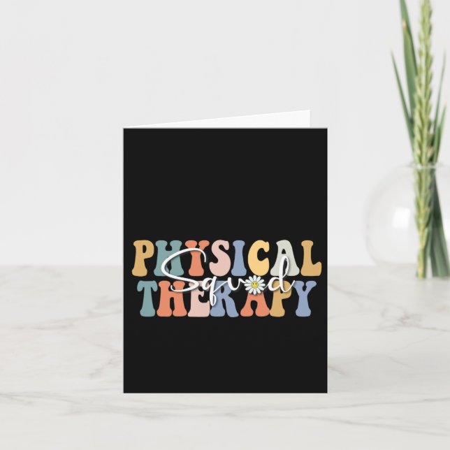 Tarjeta Terapia Física Pt Squad Pediátrico (Anverso)