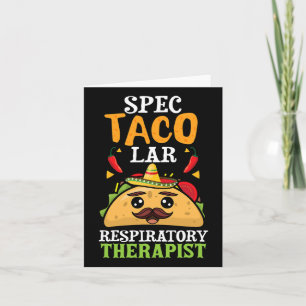 Tarjeta Terapia respiratoria espectacolar Cinco De Mayo Me