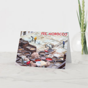 Tarjeta Ternerías, Marruecos