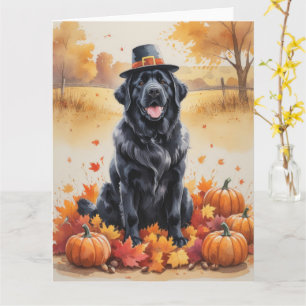 Tarjeta Terranova En Otoño Deja El Arte De Acción De Graci