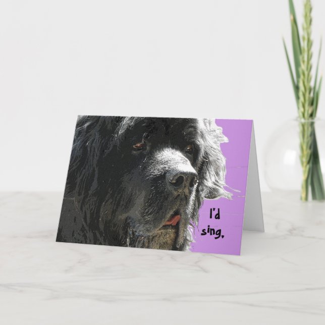 Tarjeta Terranova feliz cumpleaños (Anverso)