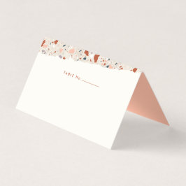 Tarjeta Terrazzo Slab Blank Place