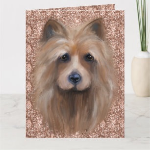 TARJETA  TERRIER AUSTRALIANO   