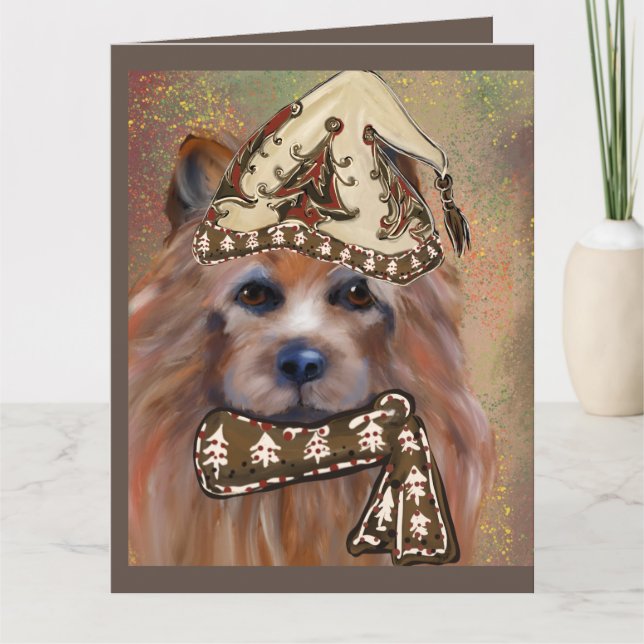 TARJETA TERRIER AUSTRALIANO (Anverso)