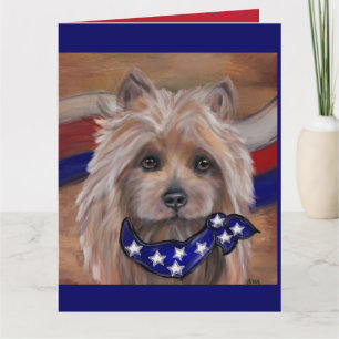 TARJETA TERRIER AUSTRALIANO