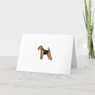 Tarjeta Terrier galés