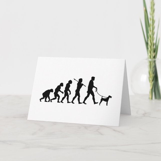 Tarjeta Terrier irlandés (Anverso)