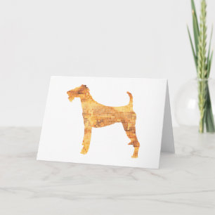 Tarjeta Terrier irlandés