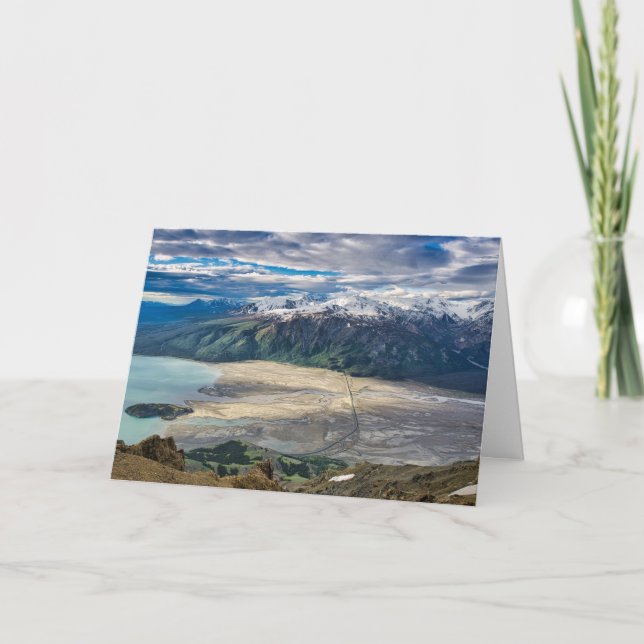 Tarjeta territorial Slims River Yukon (Anverso)