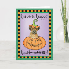 Tarjeta Territorio fronterizo de Halloween