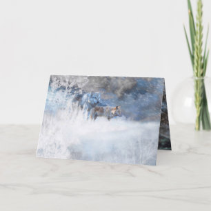 TARJETA TERRITORIOS INVERNALES DE LOBOS