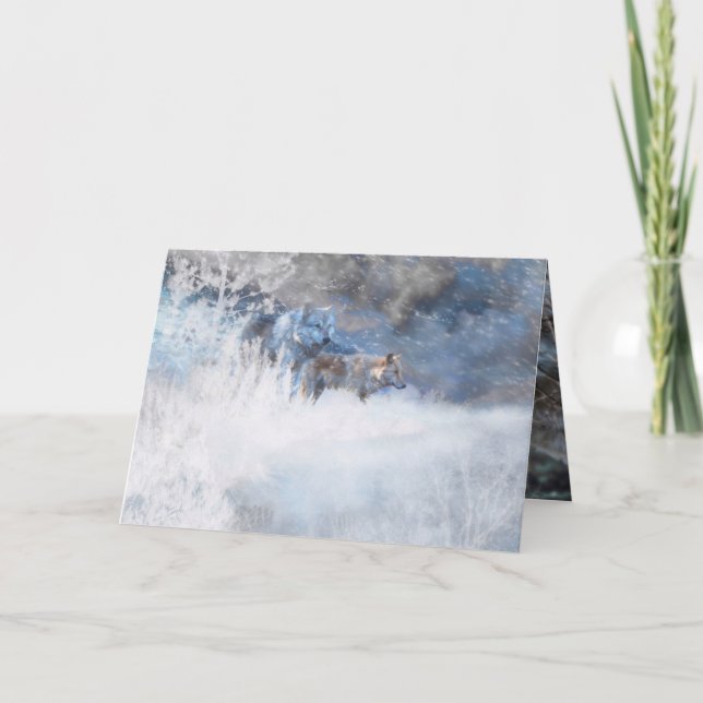 TARJETA TERRITORIOS INVERNALES DEL LOBO (Anverso)