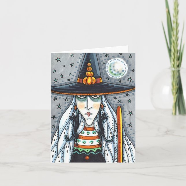 TARJETA TESTIGO DE HALLOWEB DE SPOOKY, GANANCIAS DE GATO N (Anverso)