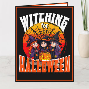 Tarjeta Testigos de Halloween, Fiesta de espeluznantes bru