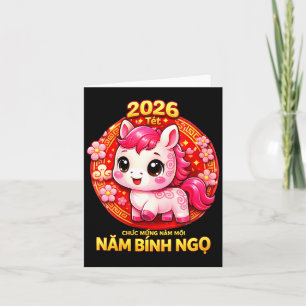 Tarjeta Tet de mujeres 2026 chuc mung nam moi xuan binh ng