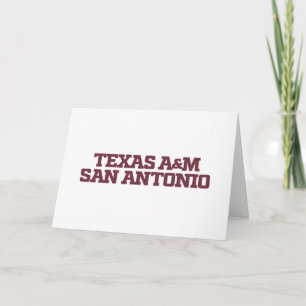 Tarjeta Texas A&M San Antonio