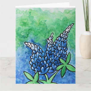 Tarjeta Texas Bluebonnets