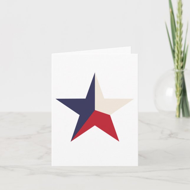 Tarjeta Texas Star Notecards (Anverso)