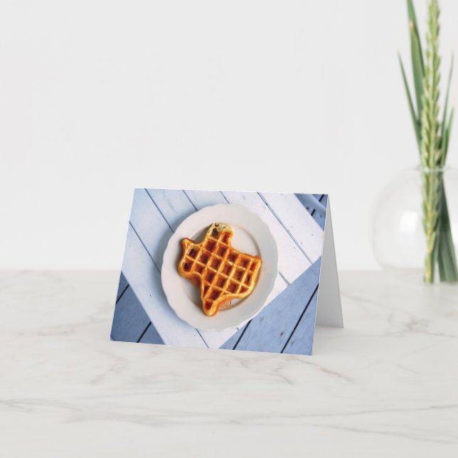 Tarjeta Texas Waffle (Anverso)