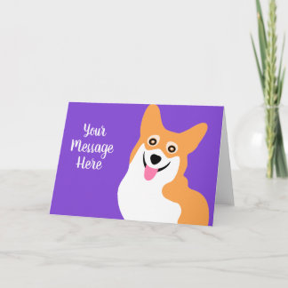 Tarjeta Texto sonriente del personalizado del cumpleaños