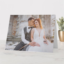 Tarjeta Texto y foto Personalizado de San Valentín