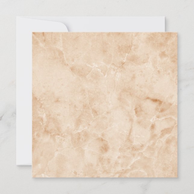 Tarjeta Textura de mármol cremoso (Anverso)