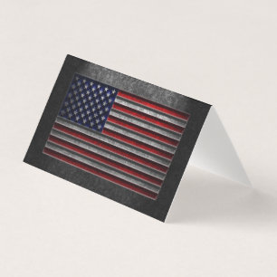 Tarjeta Textura de piedra de la bandera estadounidense