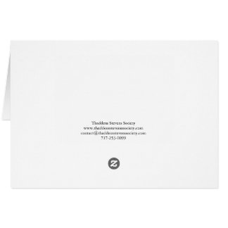 Tarjeta Thaddeus Stevens