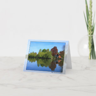 Tarjeta Thames en Cookham Notecard