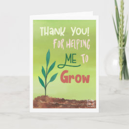 Tarjeta Thank you - Card for Elderly