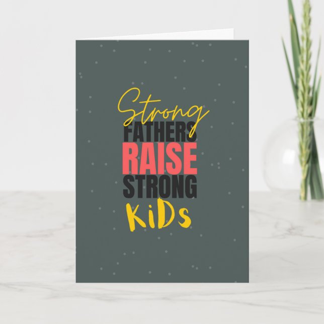 Tarjeta Thank You Dad – Heartfelt Father’s Day Card (Anverso)