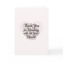 Thank You for Healing with All Your Heart Doctor 