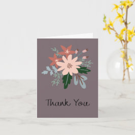 Tarjeta Thank you greeting card