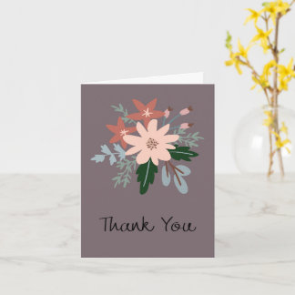 Tarjeta Thank you greeting card