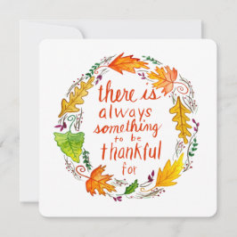 Tarjeta Thankful Greeting Card