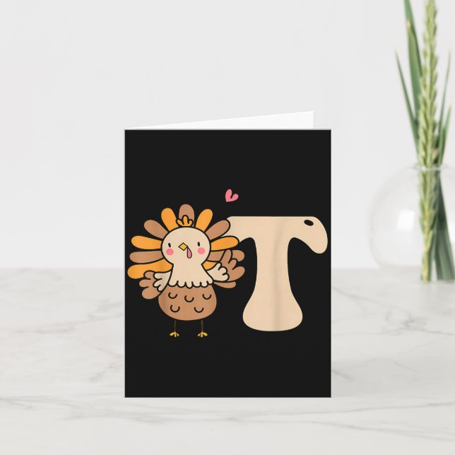 Tarjeta Thankful Occupational Therast Thanksgiving Ot Turk (Anverso)