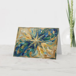 Tarjeta The Angel's Christmas Vigil Christmas Card