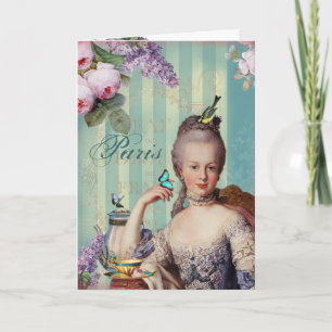 Tarjeta Thé au Petit Trianon - Feliz cumpleaños