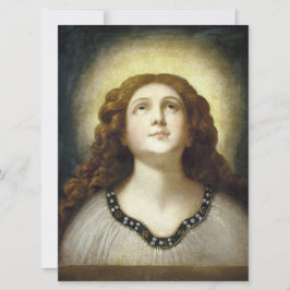 Tarjeta The Blessed Soul (Angelic Young Religious Woman)